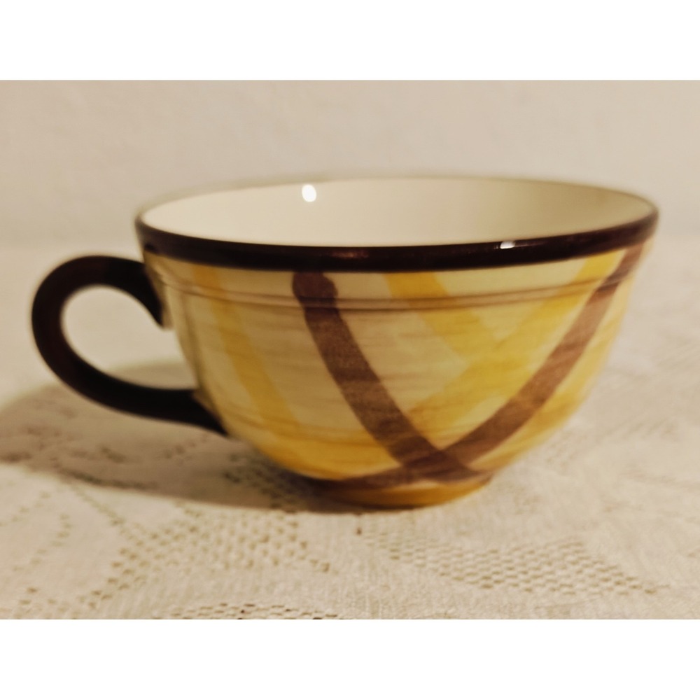California Vernon Ware Kilns Pottery Organdie Pattern Tea Cup